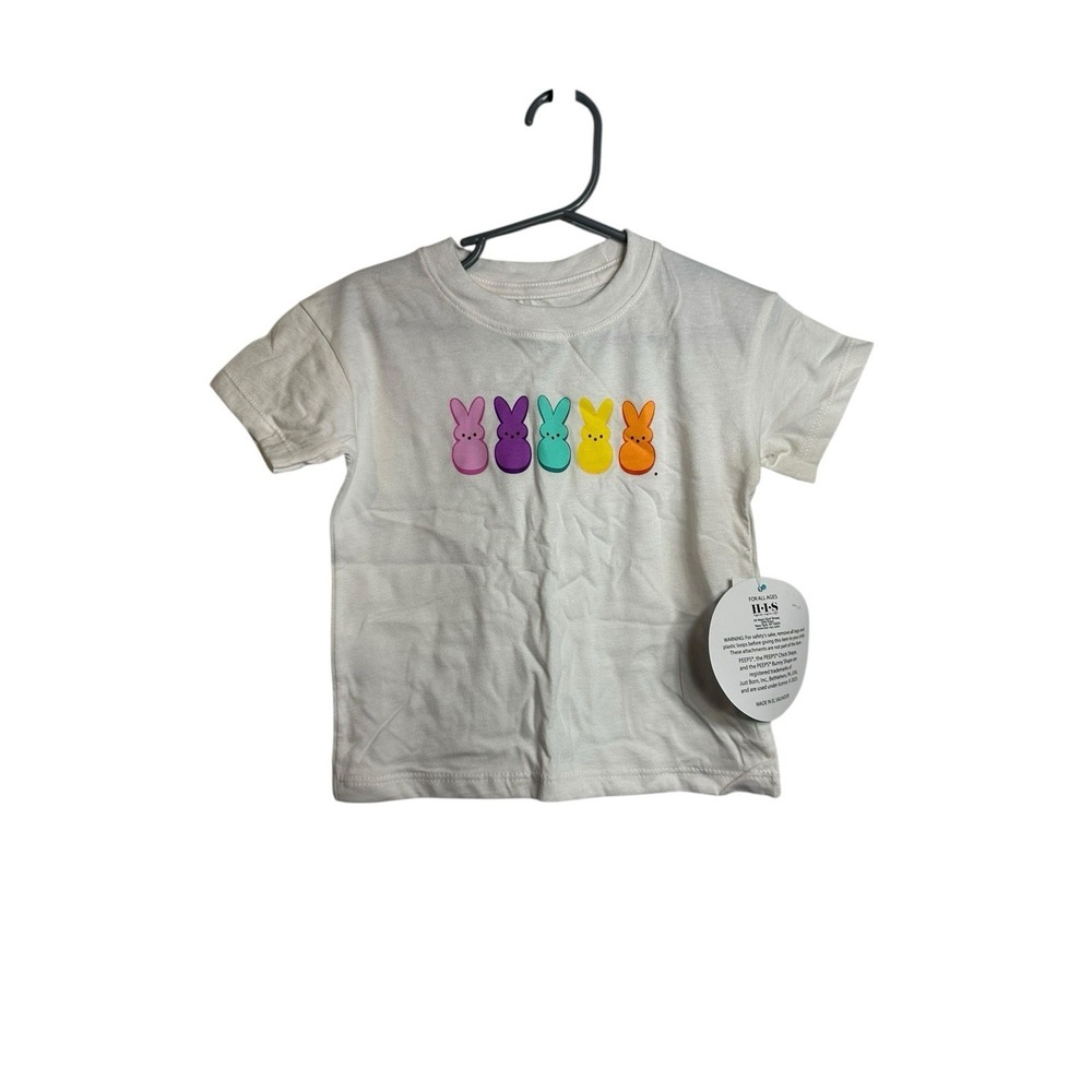 peeps girls toddler short sleeve‎ tee shirt size 2T